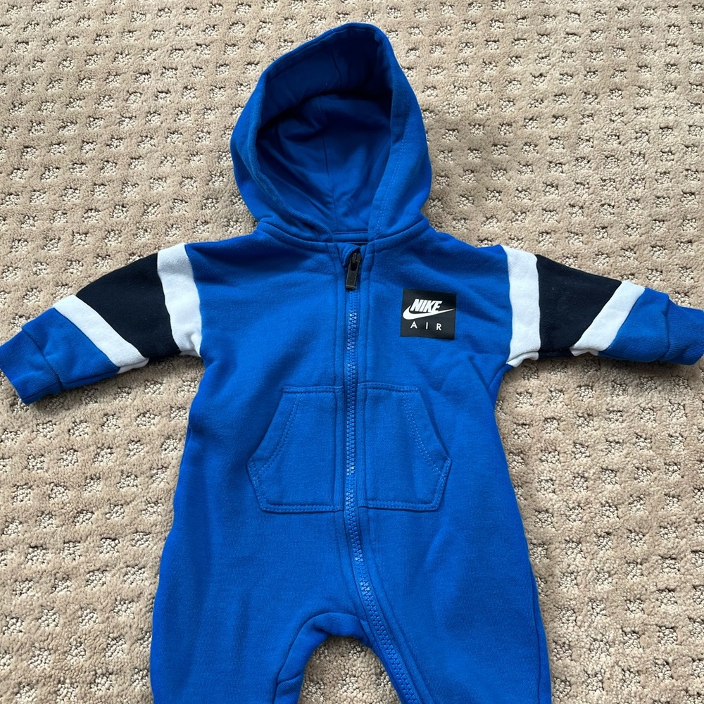 Infant Nike Hoodie Zip Onesie